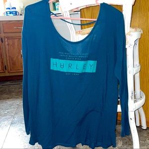 Hurley, strappy long sleeve